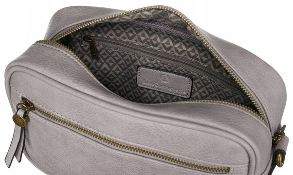 Stylowa listonoszka damska ze skóry ekologicznej