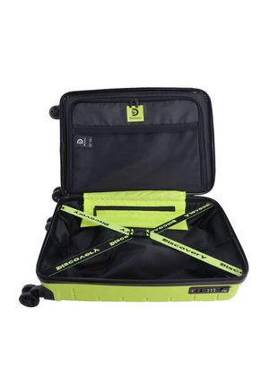 Walizka mała kabinowa Discovery SKYWARD limonka