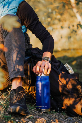 Termos turystyczny 1L FUORI granatowy 27657