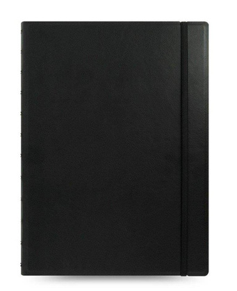 Notebook fILOFAX CLASSIC A4 blok w linie, czarny
