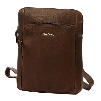 Elegancka szaszetka męska PIERRE CARDIN TILAK112 9423 Camel