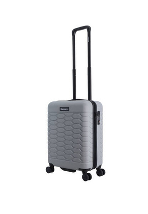 Walizka mała kabinowa Discovery REPTILE srebrna