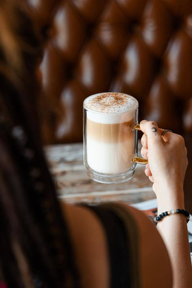 Komplet 2 szklanek z podwójną ścianką Amber 350 ml 8593