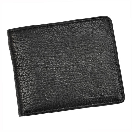 Portfel męski skórzany PIERRE CARDIN YS17 8806 czarny + czerwony