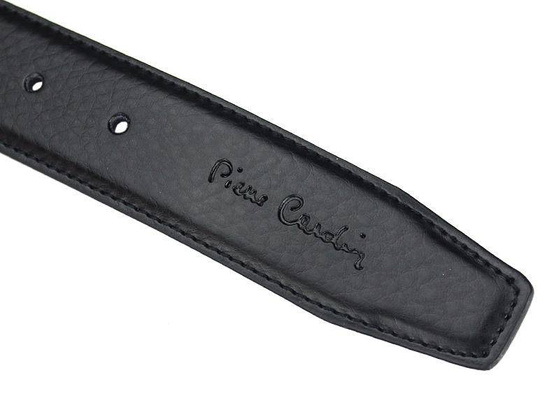 Pasek męski skórzany Pierre Cardin 5011 ROB01 BLACK