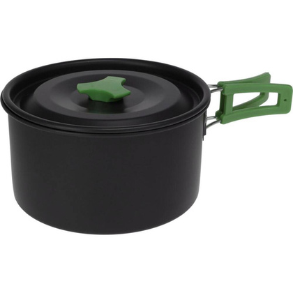 Zestaw garnków kempingowych aluminiowe 750 / 900 ml / 1,65 l 3 el.