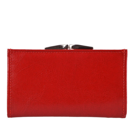 Portfel damski skórzany KEMER P33 Bordowy - min. zamówienie 20 / 50 / 100 szt.