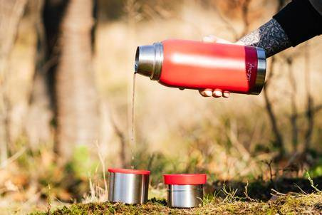 Termos turystyczny 1l FUORI czerwony 8531