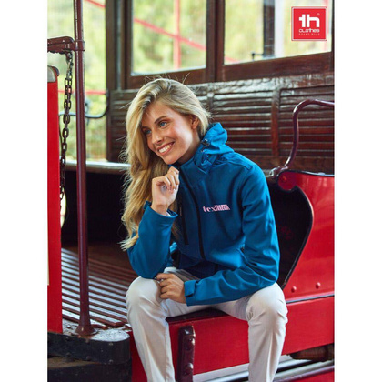 THC ZAGREB WOMEN. Damska kurtka softshell taliowana