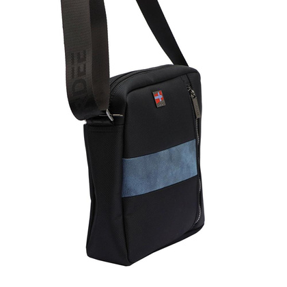 Saszetka Męska Nordee S112 czarny / popiel