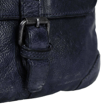 Listonoszka skórzana Cato Granatowa - min. zamówienie 20 / 50 / 100 szt.