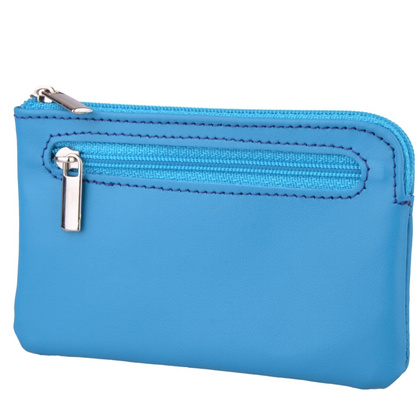 Etui na klucze skórzane KEMER ETK Błękitne - min. zamówienie 20 / 50 / 100 szt.