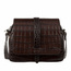Torebka skórzana Canaletto z wzorem krokodyla TD690s1