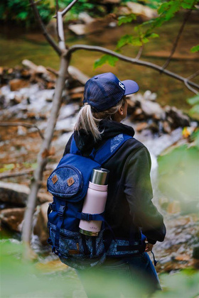 Termos turystyczny 1L FUORI różowy 27633