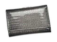 Portfel damski skórzany PELLUCCI GF117 Popiel