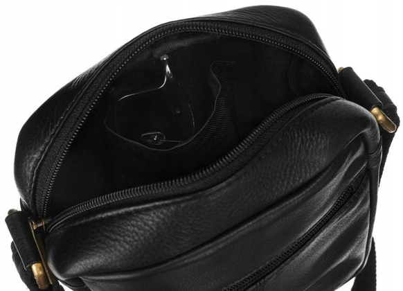 Skórzana torba męska na ramię