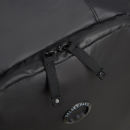 Delsey Egoa dwukomorowy plecak miejski na laptopa 15.6" czarny