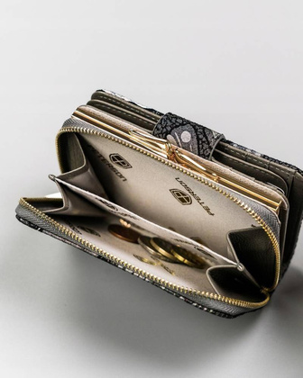 Skórzany portfel damski z systemem RFID