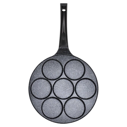 Patelnia do jajek granitowa 7 otworów BASIC LINE 26 cm