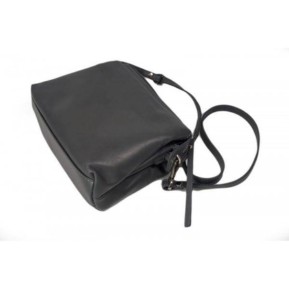 Włoska listonoszka Vera Pelle trzy komory pojemna Grafit VP3K3G2