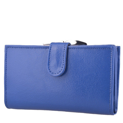 Portfel damski skórzany KEMER P13 Niebieski - min. zamówienie 20 / 50 / 100 szt.