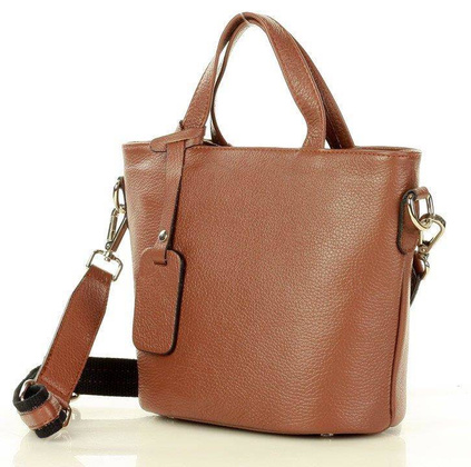MARCO MAZZINI Torba damska messenger active leather bag brąz - min. zamówienie 20 / 50 / 100 szt.