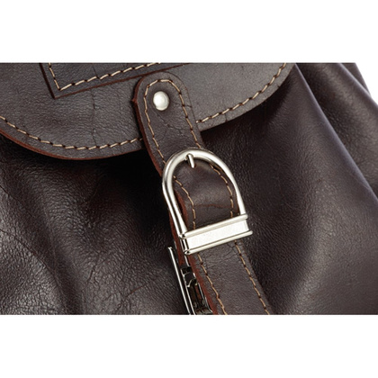 Plecak skórzany KEMER VOOC RETRO TC13 Brązowy