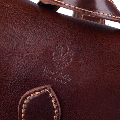 Plecak skórzany 1 Brąz - min. zamówienie 20 / 50 / 100 szt.