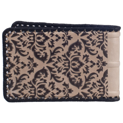 Etui na wizytówki skórzane KEMER KG Beżowe - min. zamówienie 20 / 50 / 100 szt.