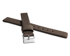 LAVVU Ciemnobrązowy gładki pasek PLAIN z luksusowej skóry Top Grain - 8