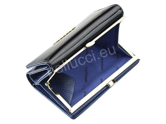 Portfel damski skórzany PELLUCCI SH-108 Popiel