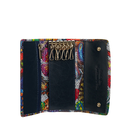 Kolorowe etui na klucze BajuBaj – skóra naturalna i podwójne zapięcie na zatrzaski ED9001s13