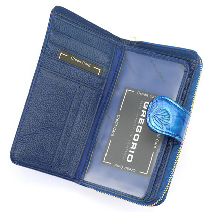 Portfel damski skórzany PELLUCCI BTS-116 Czarny