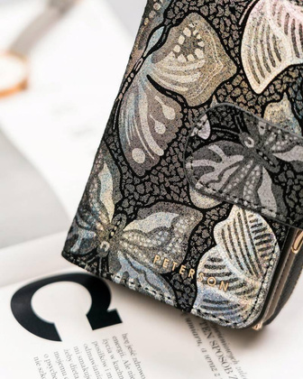 Skórzany portfel damski z systemem RFID