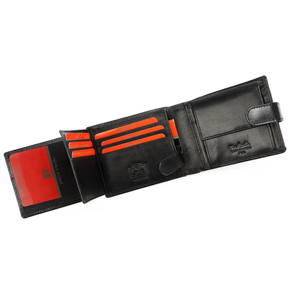 Portfel męski skórzany PIERRE CARDIN YS604 324 Czarny