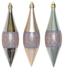 Kpl. 9 bombek sopli zielono-szampańskich