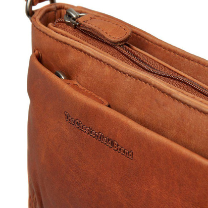 Torba na ramię skórzana Koniak - min. zamówienie 20 / 50 / 100 szt.