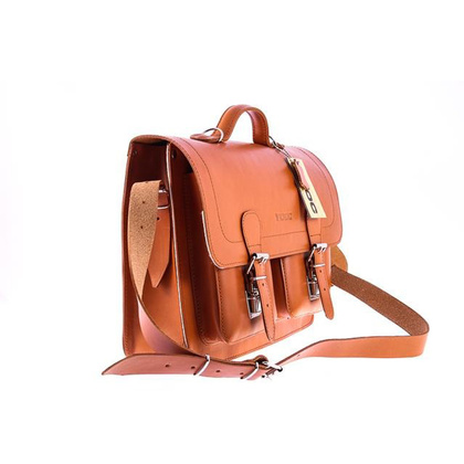 Teczka z funkcją plecaka KEMER VOOC Vintage P24 brąz