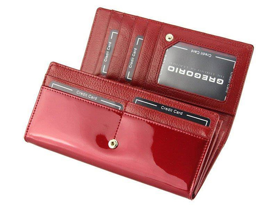 Portfel damski skórzany PELLUCCI SH-106 Niebieski