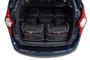 DACIA LODGY 2012+ TORBY DO BAGAŻNIKA 5 SZT KJUST