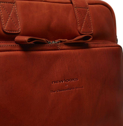 Torba rowerowa z miejscem na tablet 9,7" oraz laptop 15,6" Koniak - min. zamówienie 20 / 50 / 100 szt.