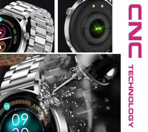 SMARTWATCH DAMSKI Rubicon RNCE81 - WYKONYWANIE POŁĄCZEŃ, PULSOKSYMETR (sr045b)