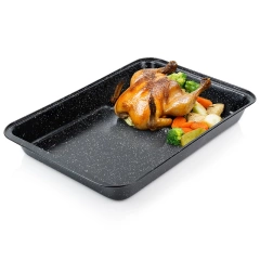 Brytfanna granitowa 47,5x32x5,5 cm