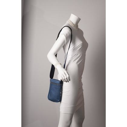 Torebka damska skórzana KEMER S6 Granatowa - min. zamówienie 20 / 50 / 100 szt.