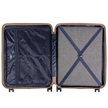 Duża walizka PUCCINI PANAMA PC029A 6 Złota