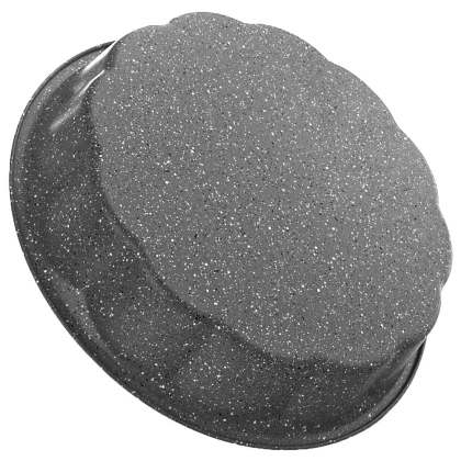 Forma do pieczenie blacha do ciasta pizzy zapiekania okrągła granitowa GRANDE 28,5 cm