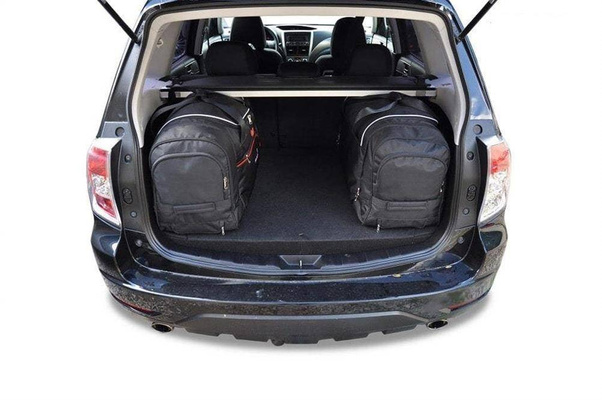 SUBARU FORESTER 2008-2013 TORBY DO BAGAŻNIKA 4 SZT KJUST