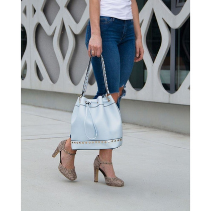 Torebka damska na ramię KEMER SOLIER FB40 Niebieska - min. zamówienie 20 / 50 / 100 szt.