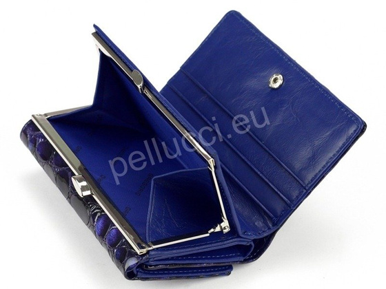 Portfel damski skórzany PELLUCCI FZ-108 Popiel