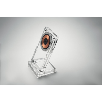 Ładowarka bezprzew. akryl 15W